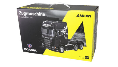 Scania 770 S Zugmaschine 6x4 1:18 RTR schwarz