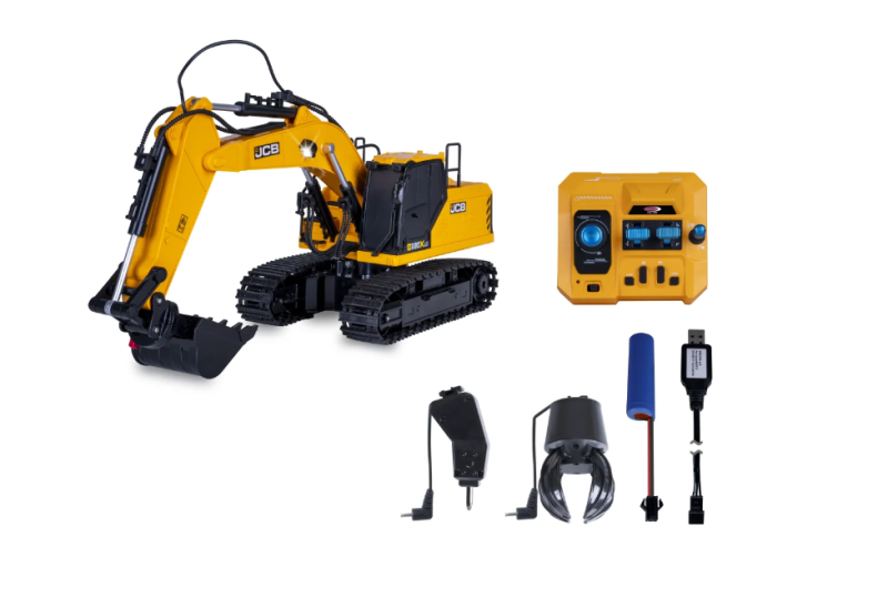 Bagger JCB 1:26 2,4 GHz Demolition-Set
