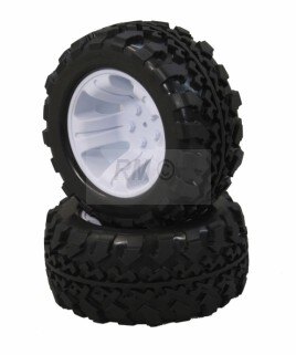 Reifen+Felgen  Monstertruck  135 x 65 - 1:10