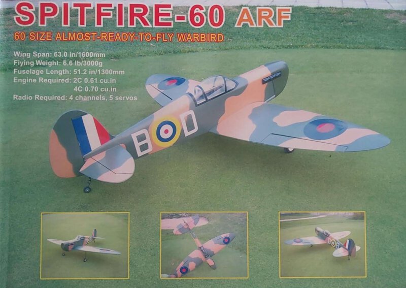 Spitfire 60 ARF #