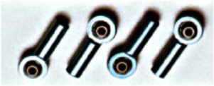 Kugelgelenk-Metall 2,5mm, VE 2