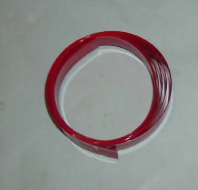 Schrumpfschlauch rot flach 11,3mm, 1m -
