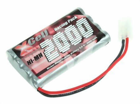 XCell RC-Pack 9,6V / 2000mAh - L4x2 -