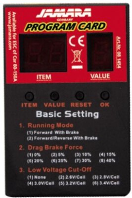 Programmierkarte CR 80 / CR 150 A