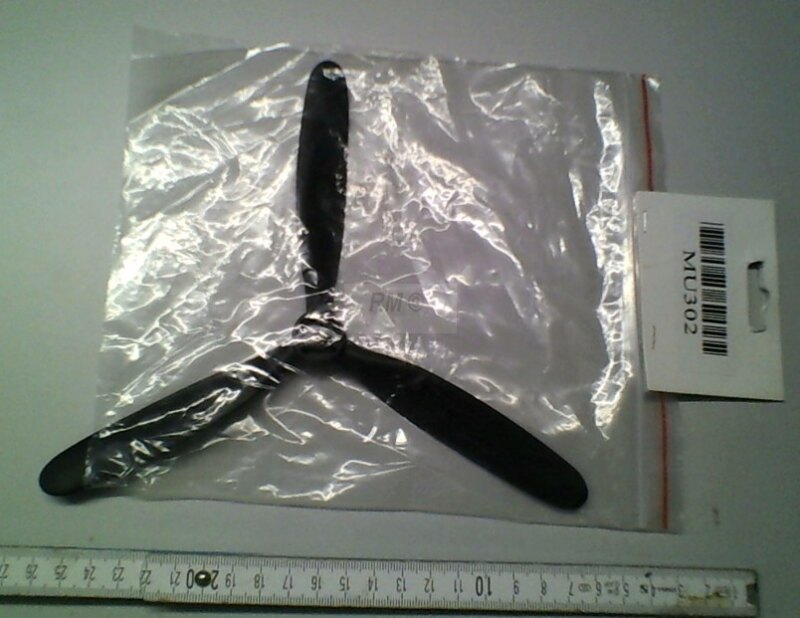 FMS F6F Big Scale blau Propeller 3-flügelig