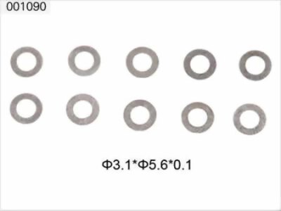 Esky 900 Unterlegscheibe 3.1*5.6*0.1mm (001090)