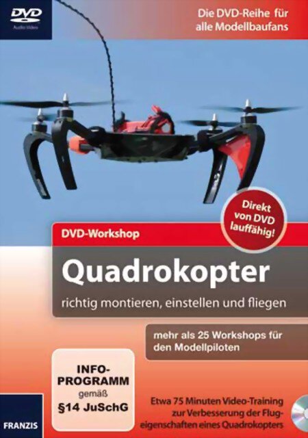 DVD & Buch Quadcopter richtig montieren, einstellen und warten -