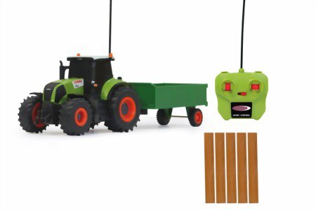 CLAAS RC Axion 850 1:28 m. Holzanhänger