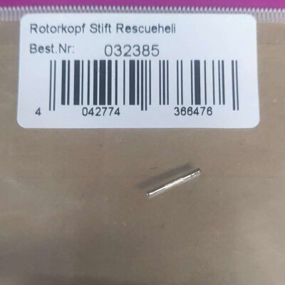 Rotorkopf Stift Rescueheli
