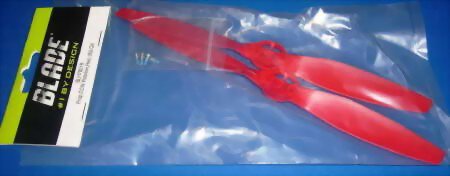 Blade 350 QX : Propeller Rechtsdrehend / Linksdrehend Farbe :Rot