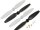 Blade BLH7714 Blade 200QX: Sportpropeller (4er Set) grau / weiß