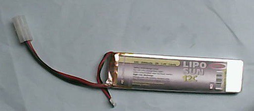 Akkupack LiPo SUN 11,1V 2000 mAh 3N 12C mit EHR  Balancer Stecker  und Tam Stecker