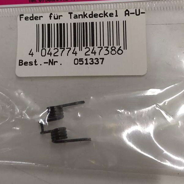 Feder für Tankdeckel A-U-M-S  VE 1