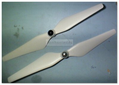 zoopa Q evo 550 Propeller Set weiss  1x CW 1x CCW