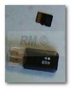 Micro SD Karte 4GB inkl USB Adapter