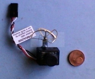 Spektrum 5,8Ghz 25mw Micro-Videokamera u. Vtx 5-13V