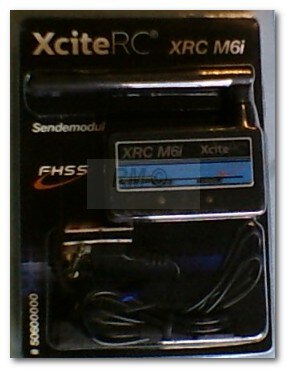 XRC M6i 6 Kanal Sendermodul FHSS - passend zu Paracopter