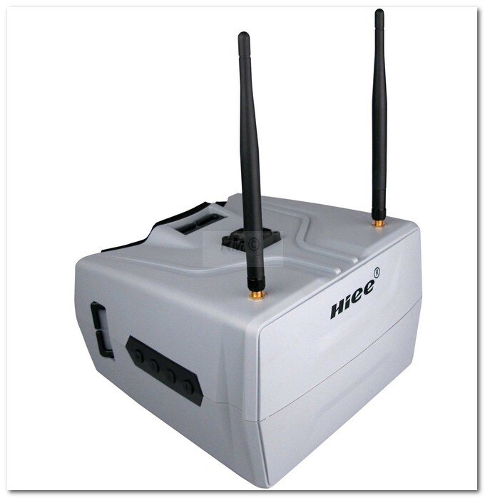 HIEE 7" HD  - TFT LCD-  VR FPV Brille  inklusive LiPo-Akku mit 2.600 mAh