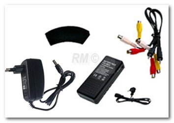 HIEE 7" HD  - TFT LCD-  VR FPV Brille  inklusive LiPo-Akku mit 2.600 mAh