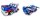 Teknotoys Active Bricks RC 2in1 Truck & Sportwagen blau mit Fernsteuerung