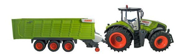 CLAAS Axion 870  inkl  Cargos Trailer