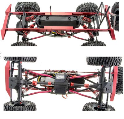 Crawler Yakubi Sakai - 1:10 Alu - Farbe silber - Aluchassis