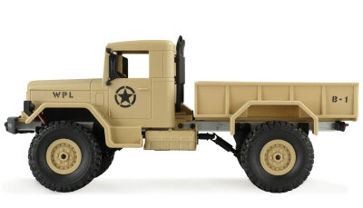 U.S. Militär Truck 4WD 1:16 RTR sandfarben + Uhr