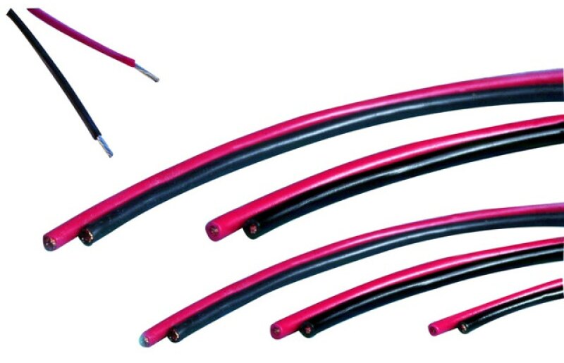 Kabel Silikon 1,5 mm² rot 100 m