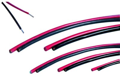 Kabel Silikon 1,5 mm² rot 100 m