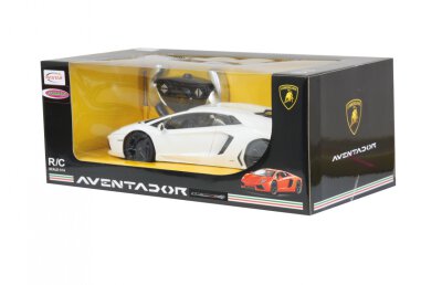 Lamborghini Aventador 1:14 weiss 40MHz