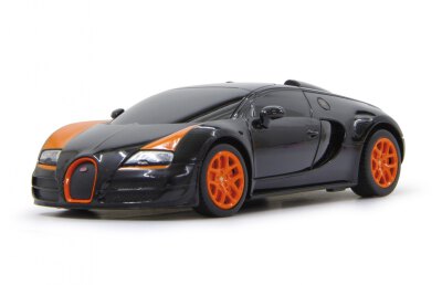 Bugatti Grand Sport Vitesse 1:24 schwarz 40MHz