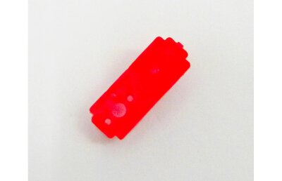 Gehäuse-Mittelteil Micro- Servo Red