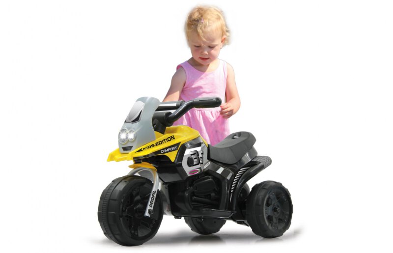 Ride-on E-Trike Racer gelb 6V