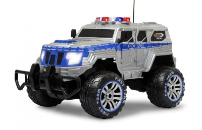 Polizei Panzerwagen Monster- truck 1:12 LED 27MHz