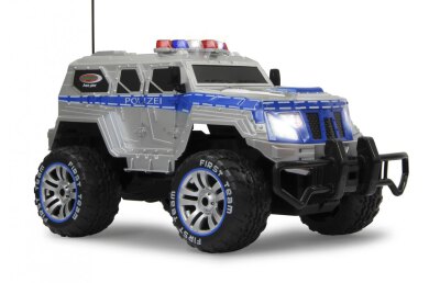 Polizei Panzerwagen Monster- truck 1:12 LED 27MHz