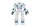 Robot Spaceman weiss Infrarot