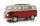 VW T1 Bus 1:24 Diecast rot LED Sound Rückzugmotor