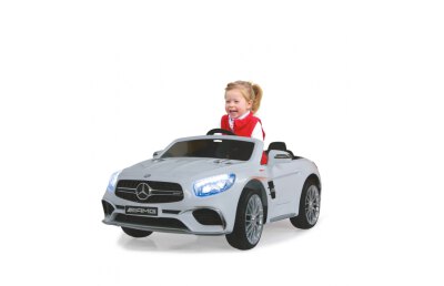 Ride-on Mercedes-AMG SL 65 weiß 12V