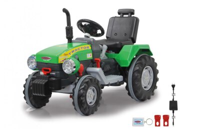 Ride-on Traktor Power Drag grün 12V