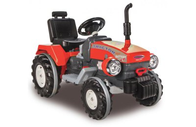 Ride-on Traktor Power Drag rot 12V