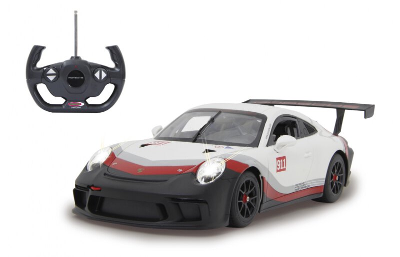 Porsche 911 GT3 Cup 1:14 weiss 27MHz