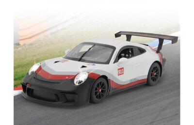 Porsche 911 GT3 Cup 1:14 weiss 27MHz