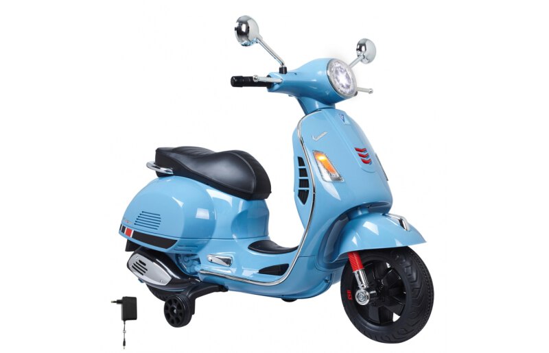 Ride-on Vespa GTS 125 blau 12V