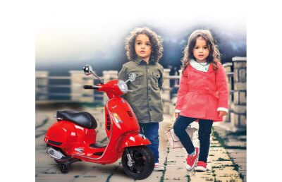 Ride-on Vespa GTS 125 rot 12V