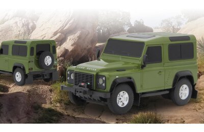 Land Rover Defender 1:24 grün 27MHz