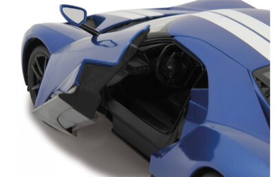 Ford GT 1:14 blau Tür manuell 27MHz