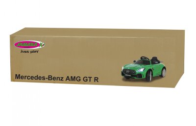 Ride-on Mercedes-AMG GT R grün 2,4GHz 12V