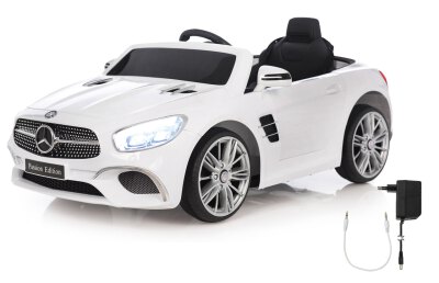 Ride-on Mercedes-Benz SL 400 weiß 12V