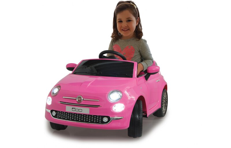 Ride-on Fiat 500 pink 12V