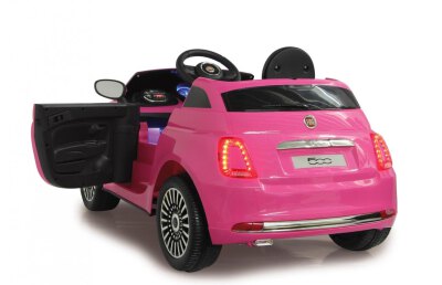 Ride-on Fiat 500 pink 12V